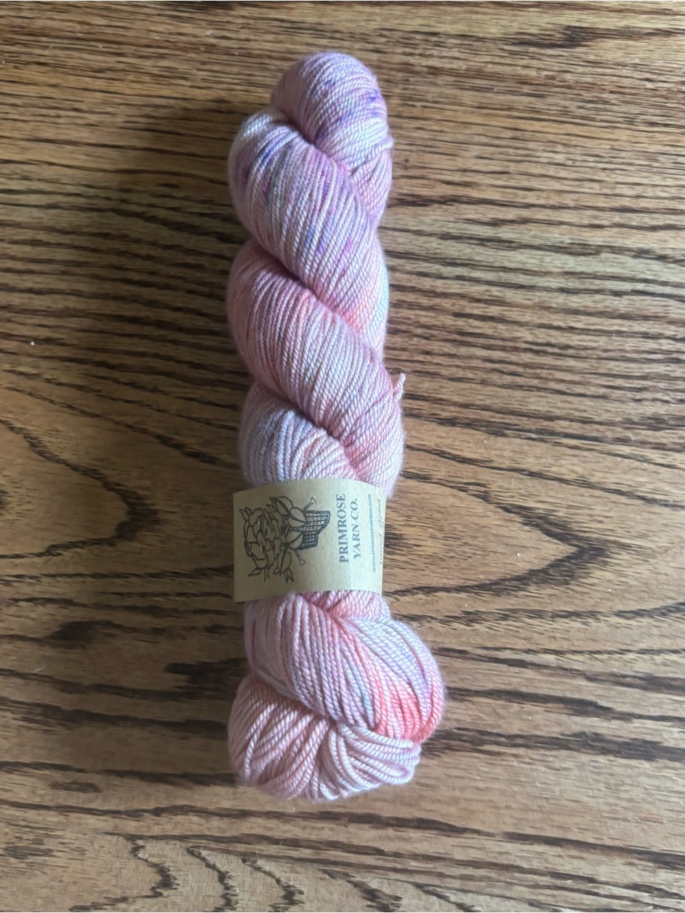 Primrose Yarn Co Meera Merino Wool Silk 3 Ply Sport Soft Pink Purple Pastel NWT